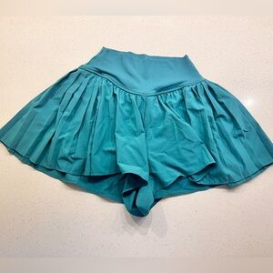 Offline Teal Pleated Skort
